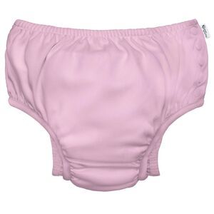 Green Sprouts Girls Baby Swim Diapers Size 4T Reusable Absorbent Light Pink